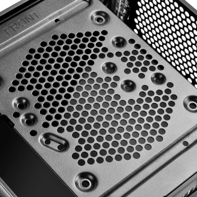 Load image into Gallery viewer, Silverstone sst-ml09b htpc behuizing (zwart | 2x usb-a)