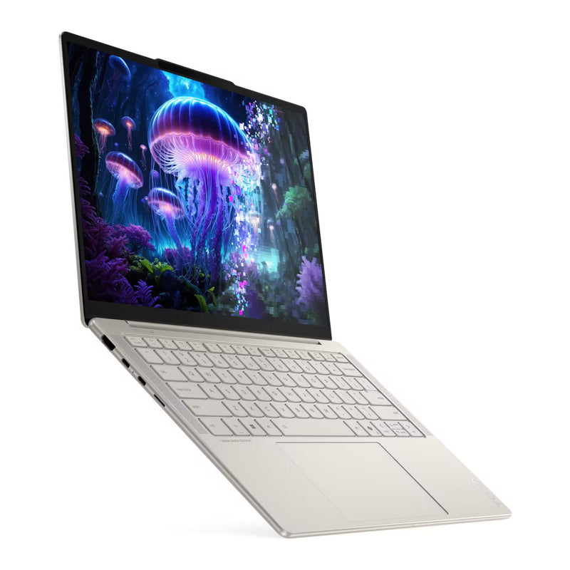 Afbeelding laden in galerijviewer, Lenovo yoga slim 7 14ill10 (83jx00f7mh) aura edition 14 copilot+ laptop (hoogglans wit | core ultra 5 226v | intel arc graphics 130v | 16 gb | 512 gb ssd)