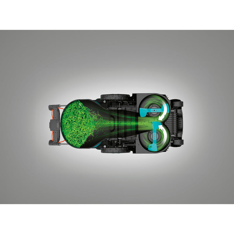 Load image into Gallery viewer, Gardena grasmaaier powermax duo 46 36v (zwart grijs, accu en lader niet inbegrepen)