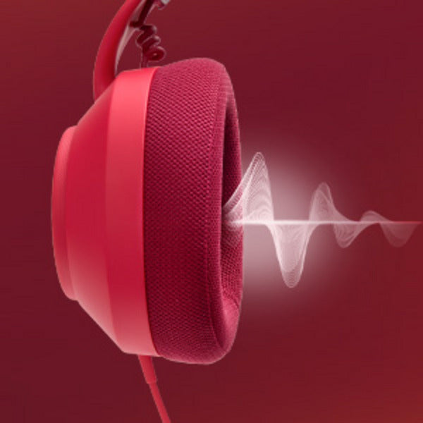 Afbeelding laden in galerijviewer, Powera lucidsound ls10x gen 2 bedrade gamingheadset voor xbox series x|s - rood vuur over-ear gaming headset (rood geel, xbox series x|s, xbox one, pc)