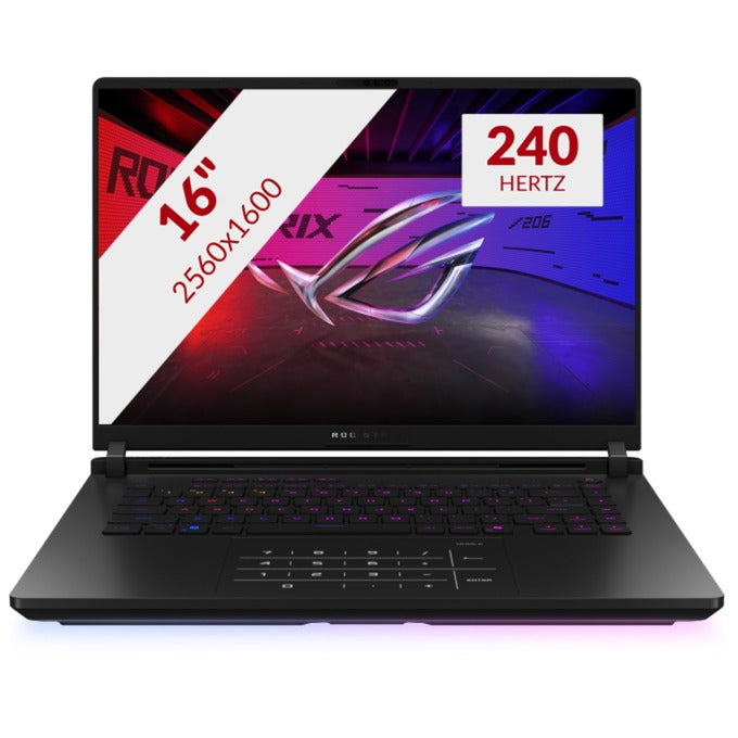 Afbeelding laden in galerijviewer, Asus rog strix scar 16 g635lx-rw042w 16 copilot+ gaming laptop (zwart | core ultra 9 275hx | rtx 5090 | 64 gb | 1 tb ssd + 1 tb ssd)