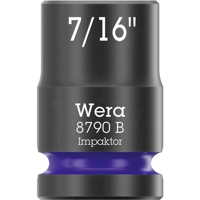 Afbeelding laden in galerijviewer, Wera 9608 dop-magneetstrip b impaktor imperial 1 dopsleutel (zwart groen, 9‑delig)