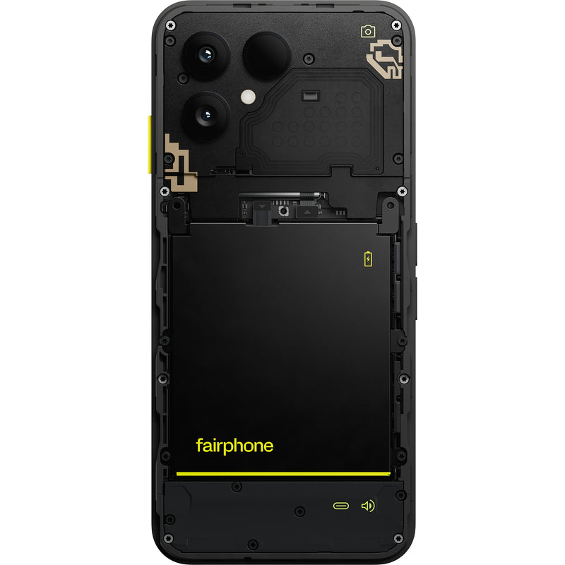Afbeelding laden in galerijviewer, Fairphone (gen. 6) smartphone (zwart | 256 gb | android 15)