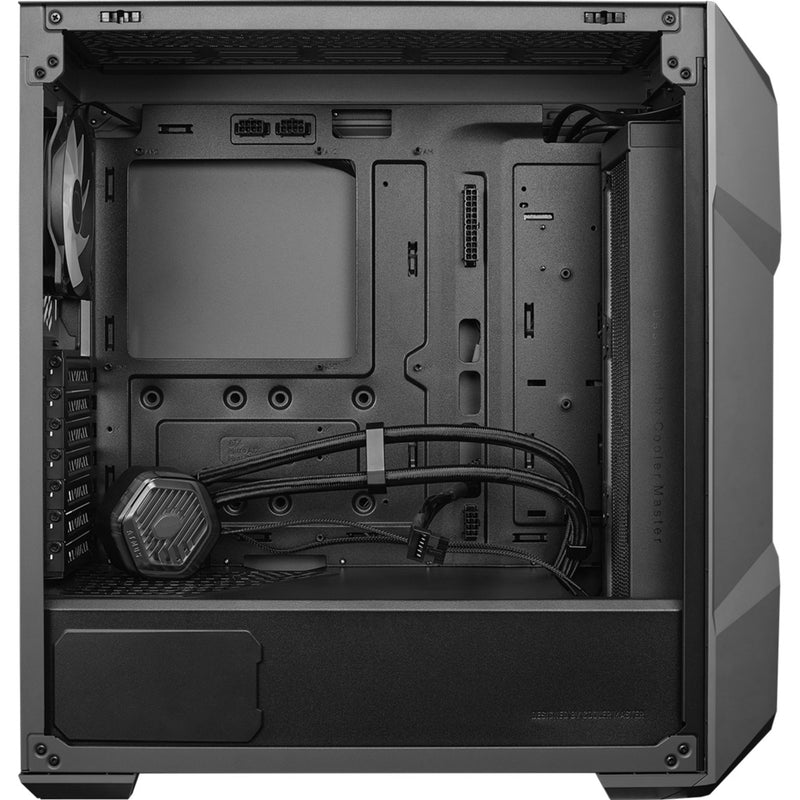 Load image into Gallery viewer, Cooler master td500 max midi tower behuizing (gunmetal | 2x usb-a | 1x usb-c | rgb | tempered glass)