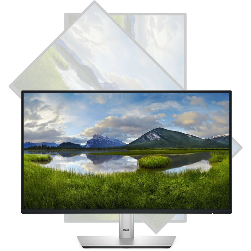 Afbeelding laden in galerijviewer, Dell p2225h 21.5 monitor (zwart zilver, hdmi, displayport, 3x usb-a, usb-b, usb-c)