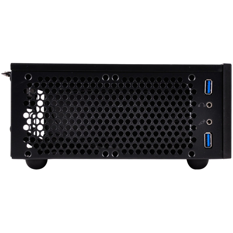 Load image into Gallery viewer, Silverstone sst-ml09b htpc behuizing (zwart | 2x usb-a)