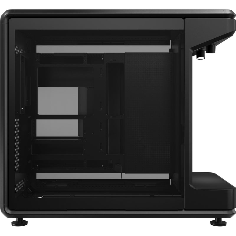Load image into Gallery viewer, Cooler master masterframe 360 stage lcd midi tower behuizing (zwart | 2x usb-a | 1x usb-c | tempered glass)
