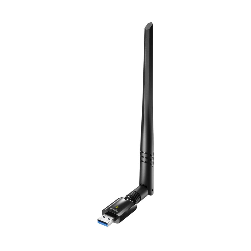 Afbeelding laden in galerijviewer, Cudy ac1300 wi-fi high-gain usb wlan adapter (zwart)