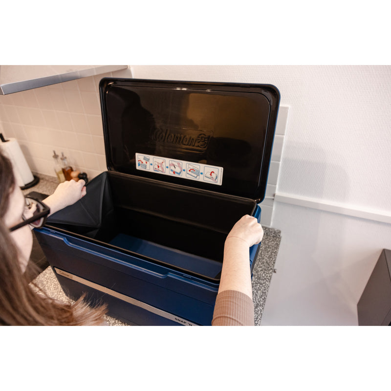 Load image into Gallery viewer, Coleman snap ‘n go 55qt koelbox (donkerblauw, 52 liter)