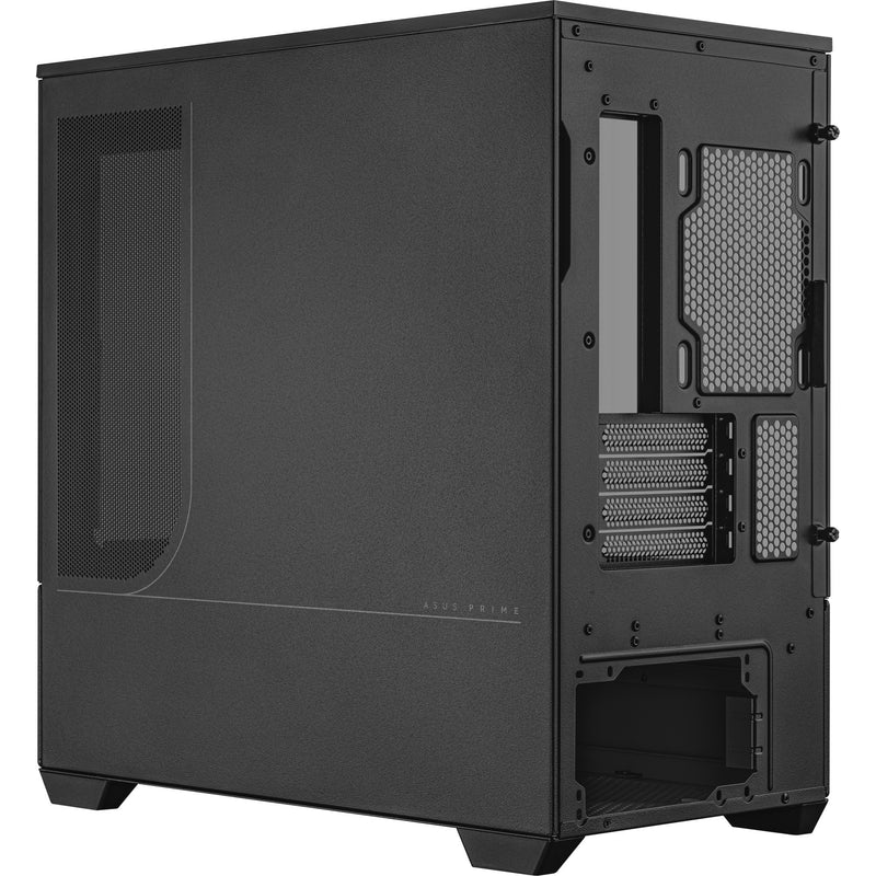 Load image into Gallery viewer, Asus prime ap202 midi tower behuizing (zwart | 2x usb-a | 1x usb-c | rgb | tempered glass)