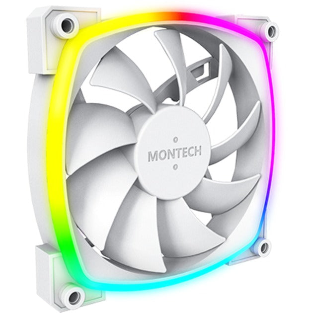 Load image into Gallery viewer, Montech ax120 fan pwm 3-pack rgb case fans (wit, 3 stuks, 120 x 120 x 25 mm)