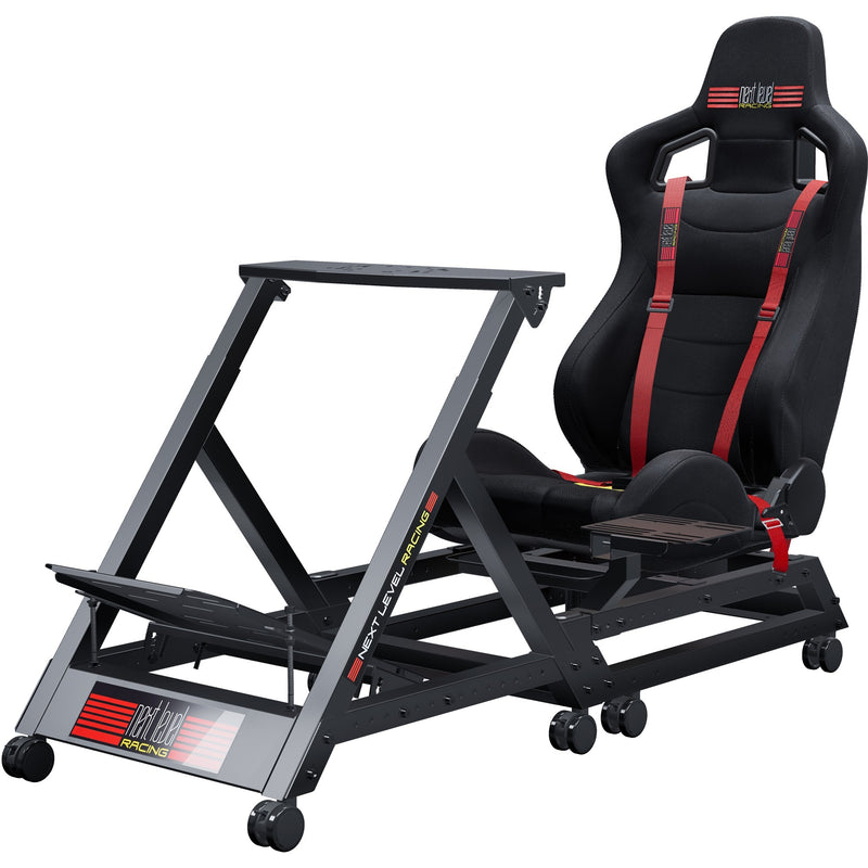 Load image into Gallery viewer, Next level racing gttrack simulator cockpit racing simulator (zwart)