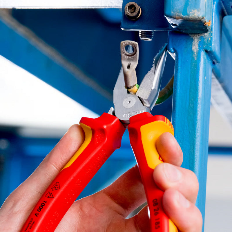 Load image into Gallery viewer, Knipex spitse kombitang combinatietang (rood geel)