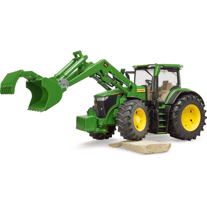 Load image into Gallery viewer, Bruder tractor john deere 7r 350 met frontlader