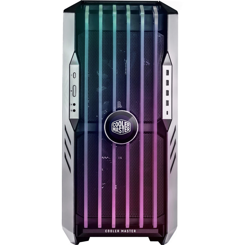 Load image into Gallery viewer, Cooler master haf 700 evo big tower behuizing (grijs | 4x usb-a | 1x usb-c | rgb | tempered glass)