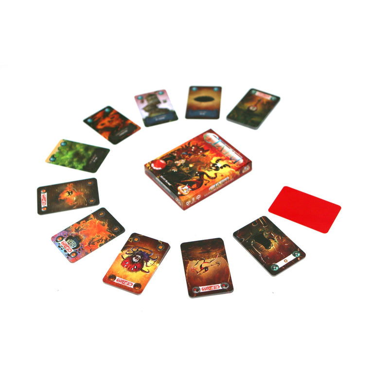 Load image into Gallery viewer, White goblin games claim reinforcements: fire kaartspel (nederlands, uitbreiding, 2 spelers, 25 minuten, vanaf 10 jaar)