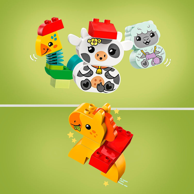 Load image into Gallery viewer, Lego duplo 10412 mijn eerste dierentrein