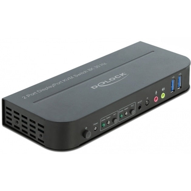 Afbeelding laden in galerijviewer, Delock displayport 1.4 + usb 3.0 en audio kvm-switch