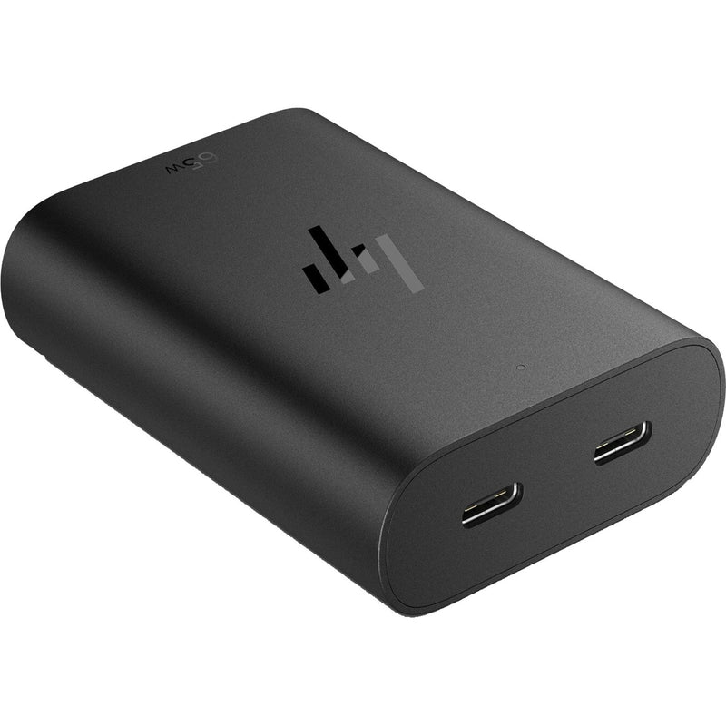 Load image into Gallery viewer, Hp 65w gan usb-c laptop oplader (zwart)