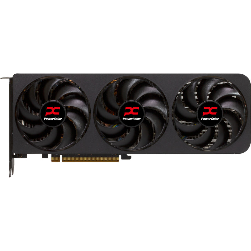 ギャラリービューアに画像をロードする, Powercolor radeon rx 9070 gre reaper 12gb gddr6 grafische kaart (zwart, rdna4, 3x displayport, 1x hdmi 2.1)