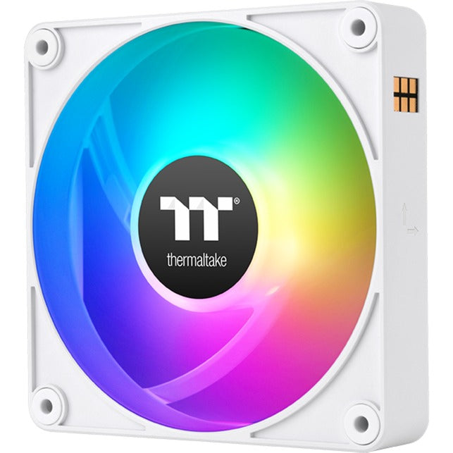 Load image into Gallery viewer, Thermaltake ct120 ex argb sync pc cooling fan snow (3-fan pack) case fans (wit, 3 stuks, 120 x 120 x 25 mm, pwm)