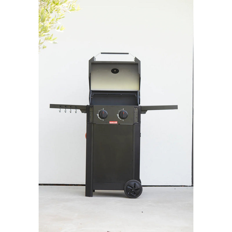 Load image into Gallery viewer, Barbecook luca 210 gasbarbecue met zijtafels (zwart)