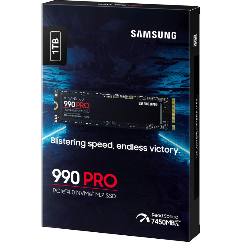 Chargez l'image dans la visionneuse de la galerie, Samsung 990 pro 1 tb ssd (mz-v9p1t0bw, pcie gen 4.0 x4, nvme 2.0)