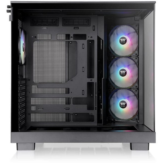 Load image into Gallery viewer, Thermaltake view 380 xl tg argb midi tower behuizing (zwart | 2x usb-a | 1x usb-c | rgb | tempered glass)