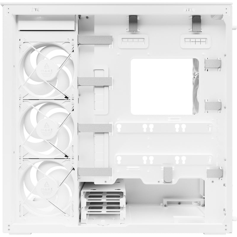 Load image into Gallery viewer, Arctic xtender midi tower behuizing (wit | 2x usb-a | 1x usb-c | rgb | tempered glass)