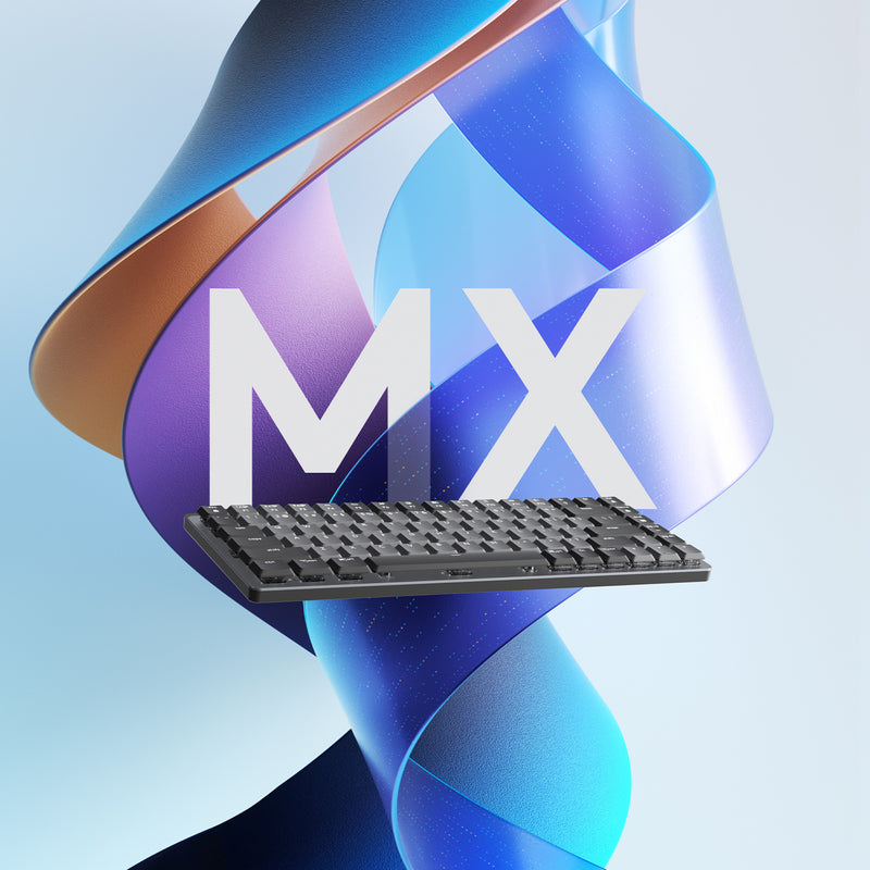 Load image into Gallery viewer, Logitech mx mechanical mini toetsenbord (zwart, us-international lay-out (qwerty), gl tactile, 80% (tkl), bluetooth)