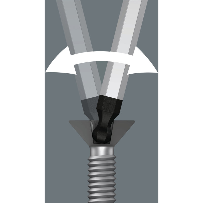 Load image into Gallery viewer, Wera inbussleutelset 950 9 hex-plus 4 (chroom, 9-delig)