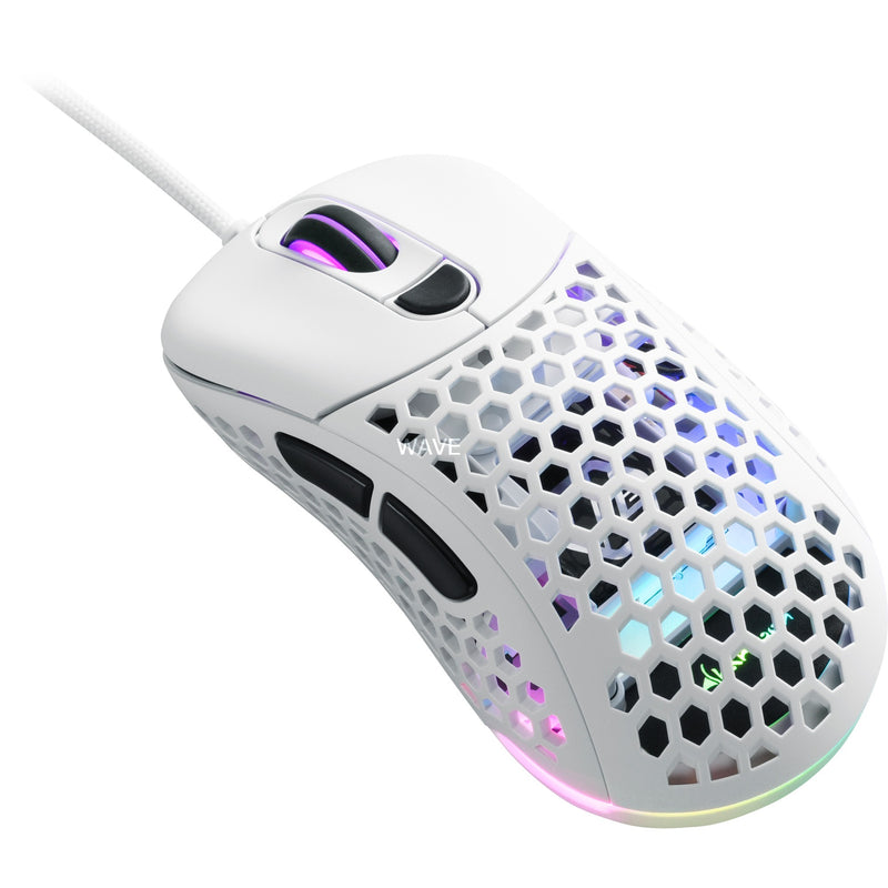 Load image into Gallery viewer, Sharkoon light² 200 gaming muis (wit, 50 - 16,000 dpi, rgb leds)