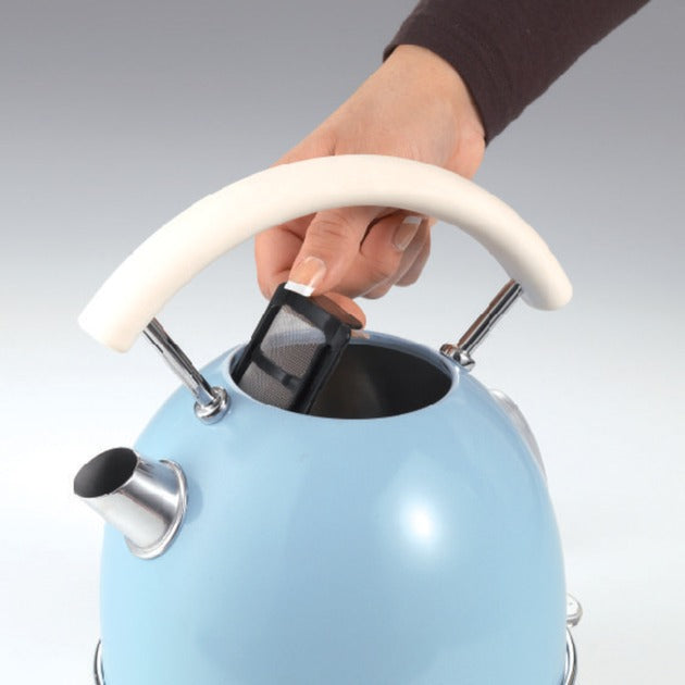 Laden Sie das Bild in Galerie -Viewer, Ariete vintage waterkoker 2877 05 (lichtblauw, 1.7 liter)