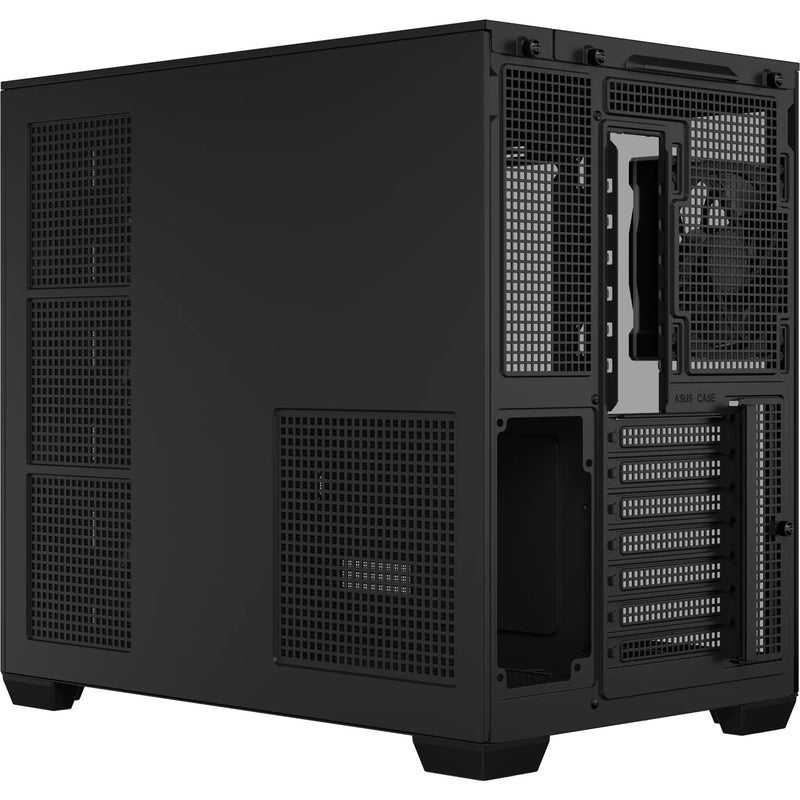 Load image into Gallery viewer, Asus a32 plus midi tower behuizing (zwart | 2x usb-a | 1x usb-c | rgb | tempered glass)