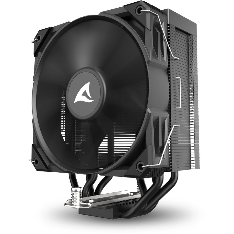 Load image into Gallery viewer, Sharkoon a40 cpu-koeler (zwart, 4-pins pwm fan-connector)