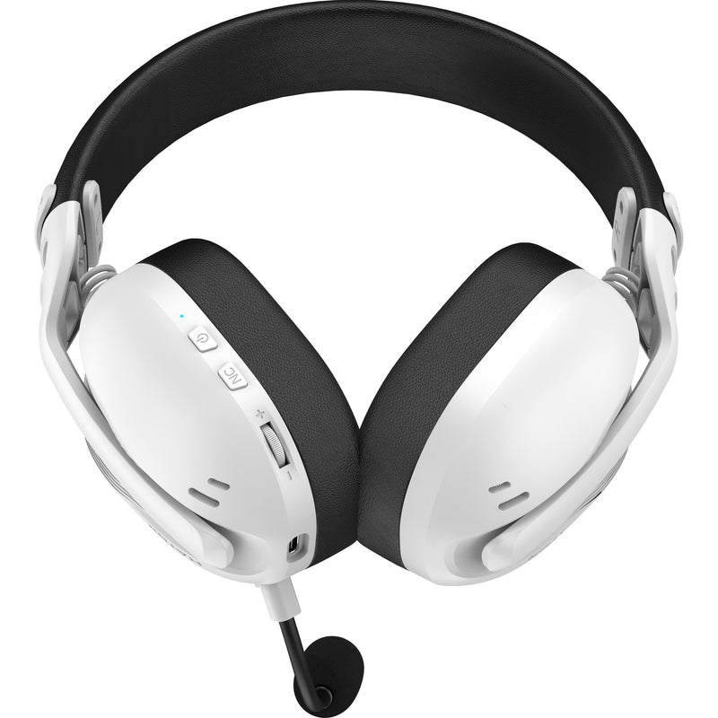 Afbeelding laden in galerijviewer, Hator hyperpunk 3 wireless over-ear gaming headset (wit, 2.4ghz bluetooth 5.4 usb-c)