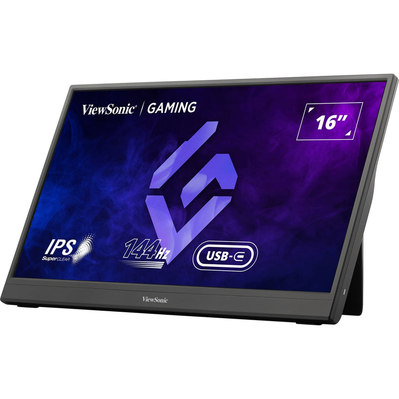 Laden Sie das Bild in Galerie -Viewer, Viewsonic vx1654 draagbare gaming monitor 16 (zwart, 1x micro-hdmi, usb-c, sound, 144 hz)