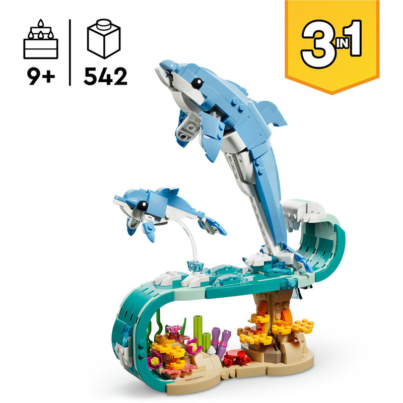 Load image into Gallery viewer, Lego creator 31385 zeedieren: prachtige dolfijnen
