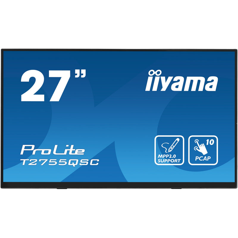 ギャラリービューアに画像をロードする, Iiyama prolite t2755qsc-b1 27 touchscreen monitor (zwart, hdmi, displayport, 2x usb-a, usb-b)