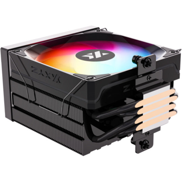 Afbeelding laden in galerijviewer, Xyz pc gear thermax 4 pulsar a-rgb cpu-koeler (zwart, argb, pwm)