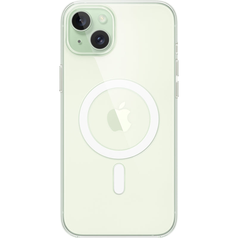 Afbeelding laden in galerijviewer, Apple doorzichtig hoesje met magsafe voor iphone 15 plus telefoonhoesje (transparant)