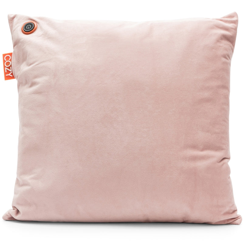 Afbeelding laden in galerijviewer, Cozy una velvet 45 x 45 cm draadloos warmtekussen (lichtroze, powerbank 5000 mah)