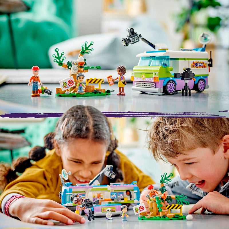 Load image into Gallery viewer, Lego friends - nieuwsbusje constructiespeelgoed (41749)