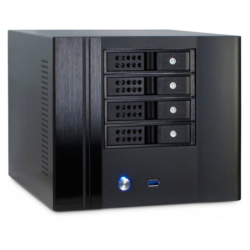 Load image into Gallery viewer, Inter-tech sc-4004 mini tower behuizing (zwart | 1x usb-a)