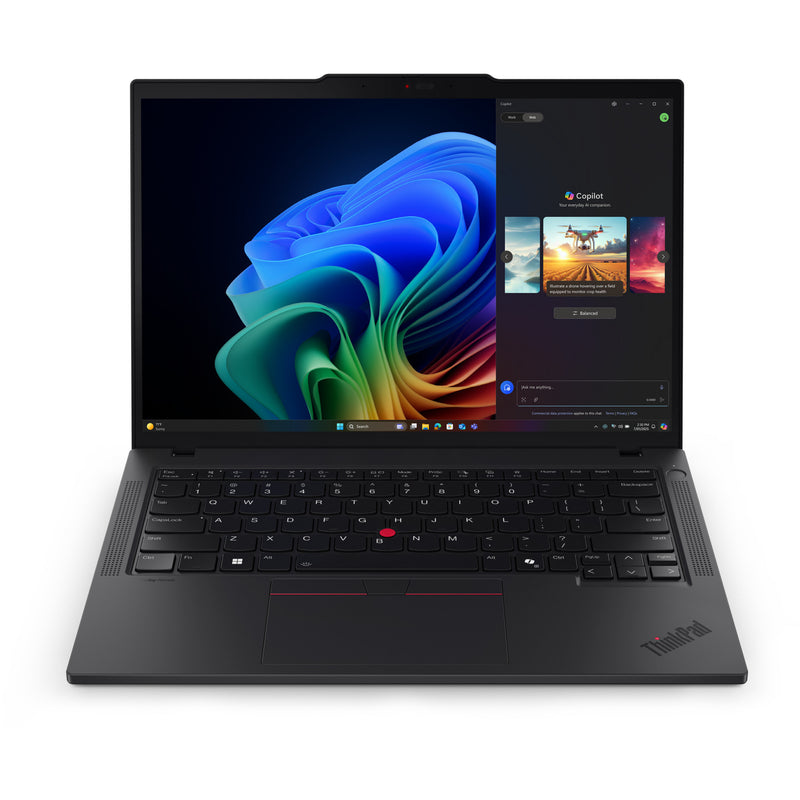 Afbeelding laden in galerijviewer, Lenovo thinkpad t14 gen 6 (21qj005emh) 14 copilot+ laptop (zwart | ryzen ai 7 pro 350 | radeon 860m | 32 gb | 1 tb ssd)