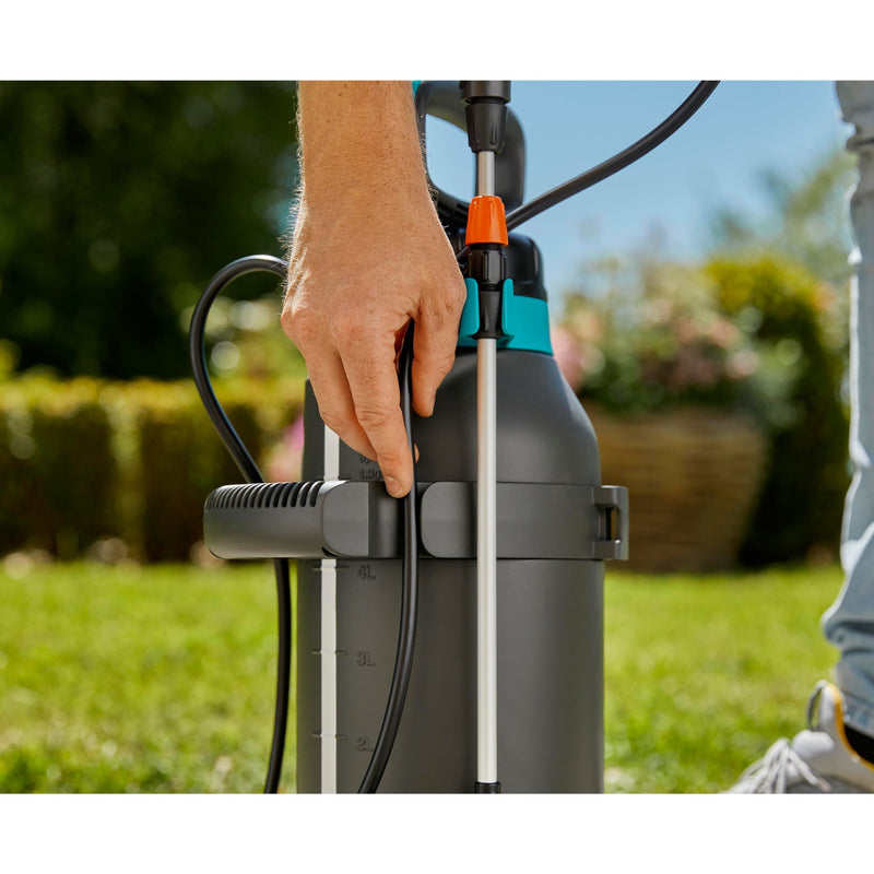 Load image into Gallery viewer, Gardena drukspuit 5 l plus (grijs turquoise, 11138-20)