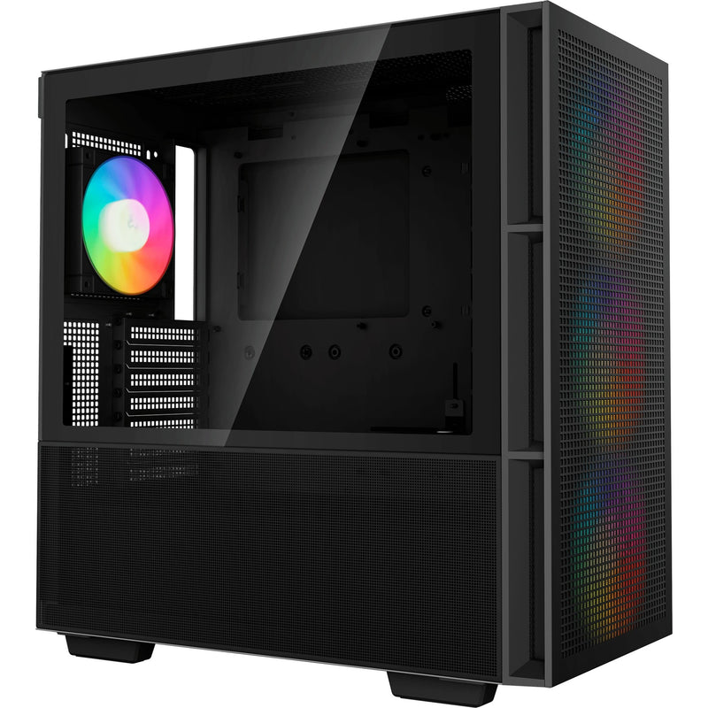 Load image into Gallery viewer, Deepcool ch560 midi tower behuizing (zwart | 1x usb-a | 1x usb-c | rgb | window)