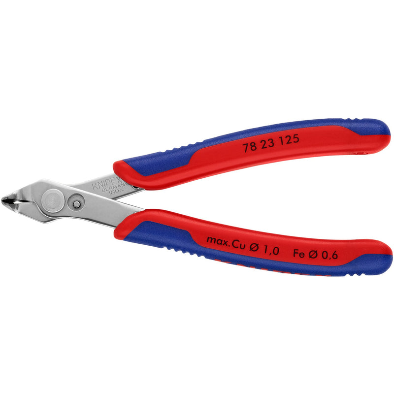 Load image into Gallery viewer, Knipex electronic super knips 78 23 125 elektronica-tang (rood blauw)