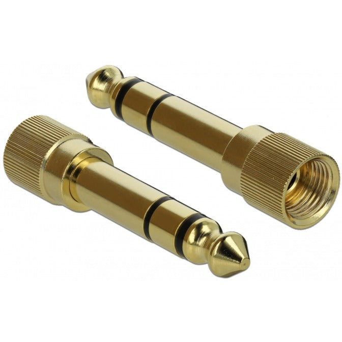 Load image into Gallery viewer, Delock stereo jack 3,5 mm 3-pin male > female verlengkabel (zwart, 1 meter)