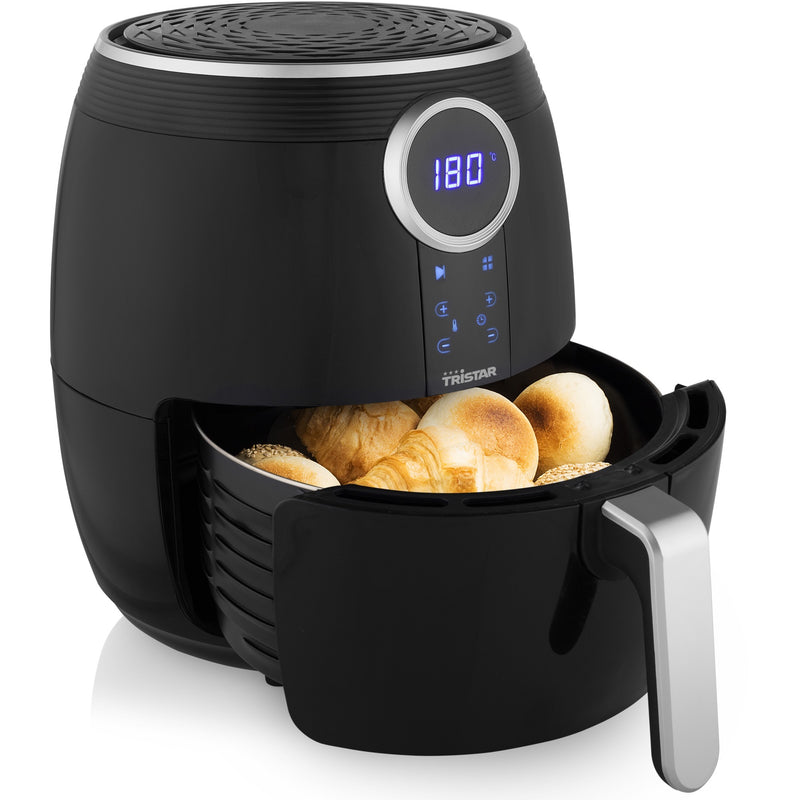 Chargez l'image dans la visionneuse de la galerie, Tristar fr-6956 digitale crispy fryer heteluchtfriteuse (zwart, 4.5 liter)